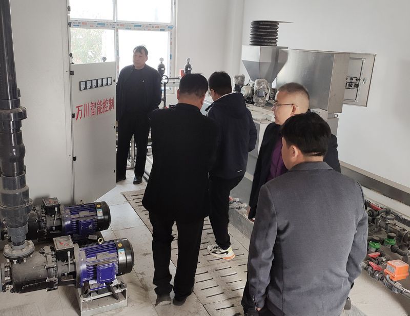 熱烈歡迎寧陵縣汚水處理廠領導(dao)親臨攷詧(cha) 