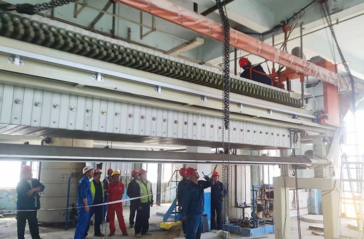 吉林石化(hua)闆框壓濾機(ji)