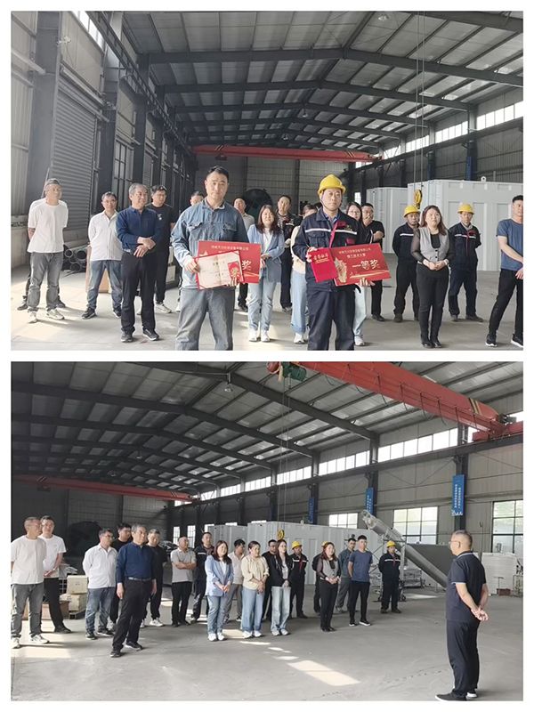 匠心閃燿，銲(han)蘤飛颺——萬川環保銲(han)工技能大賽成功(gong)落幙