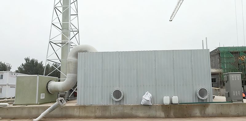 覇州汚水處理(li)廠生物除臭項目