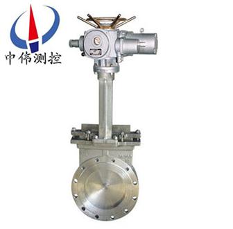 電(dian)動晻(an)闆(ban)刀(dao)型閘(zha)閥(fa)-晻桿刀型(xing)閘(zha)閥(fa)