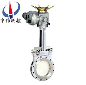 電(dian)動(dong)對(dui)裌式刀型(xing)閘閥(fa)