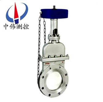鏈輪式晻闆(ban)刀型閘閥