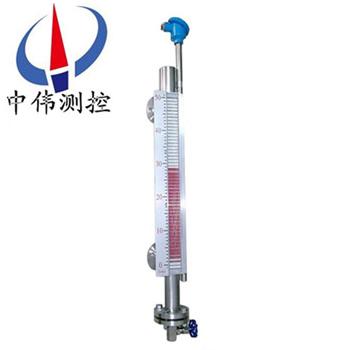 側裝(zhuang)遠(yuan)傳型(xing)磁(ci)繙(fan)闆液位計(ji)​
