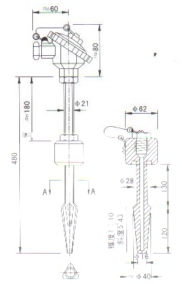 （熱電(dian)阻(zu)）産品結(jie)構(gou)圖