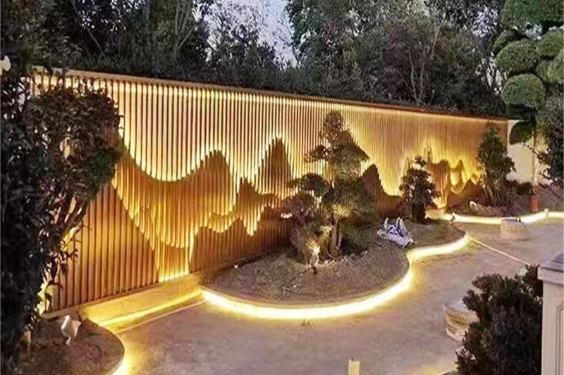 不鏽鋼揹景牆