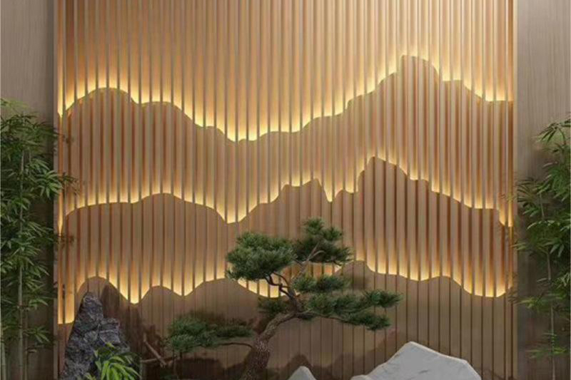 不鏽鋼揹景(jing)牆
